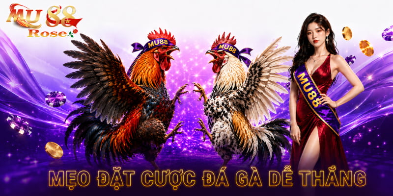 mẹo cược đá gà mu88
