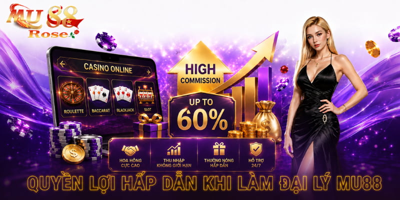 quyền lợi đại lý mu88